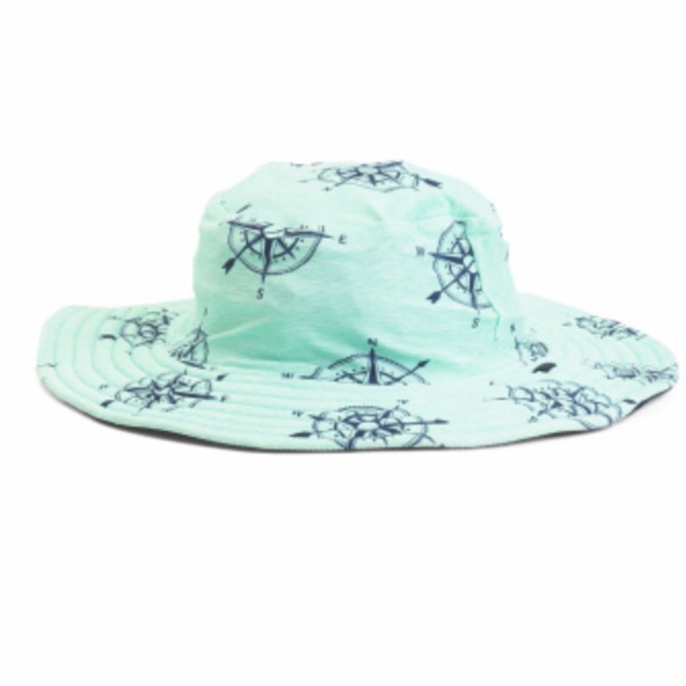 Snapper Rock Nautical Reversible Bucket Hat NWT